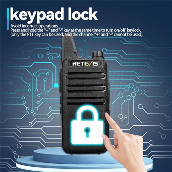 Walkie Talkies Rechargeable Hands Free 2 Way Radios Two-Way Radio(6 Pack) - Picture 5 of 7